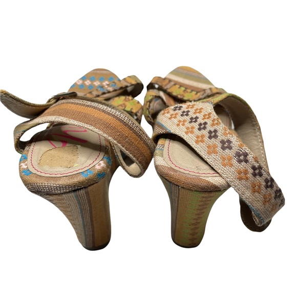 Nicole lee platform wedge size 10 - Picture 7 of 11